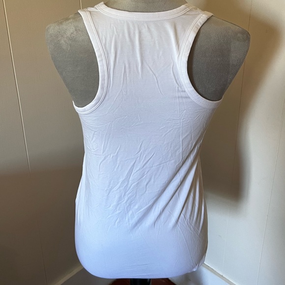 NWOT White Daily Ritual Racerback Camisole, Small - Picture 2 of 4